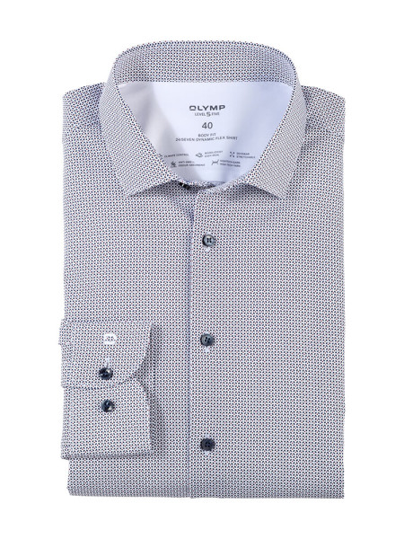 Camisa de negocios OLYMP Level Five 24/Seven body fit