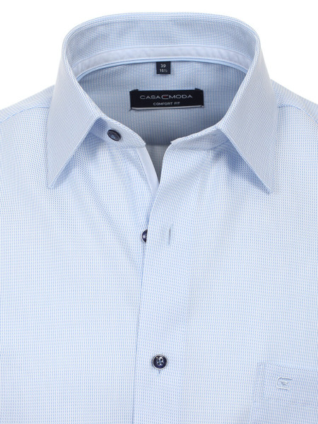 CASAMODA Comfort Fit Camisa Azul claro Kent Struktur - Vista 1