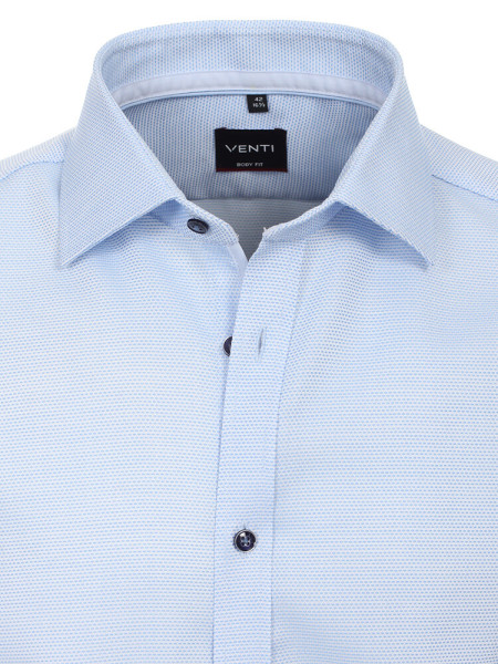 VENTI Slim Fit Camisa Azul claro Kent Easy Care  - Vista 1