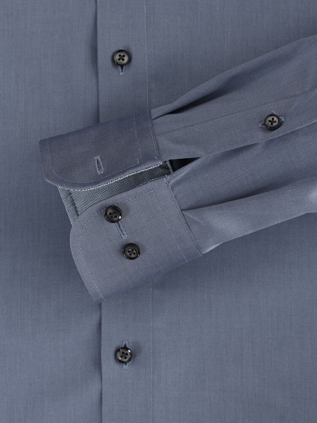 CASAMODA Regular Fit Camisa Azul medio Kent Easy Care  - Vista 2