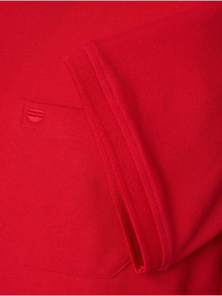 REDMOND Polo Rojo Piqué - Vista 2
