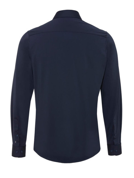 PURE Extra Slim Fit Camisa Azul oscuro Haifisch Jersey