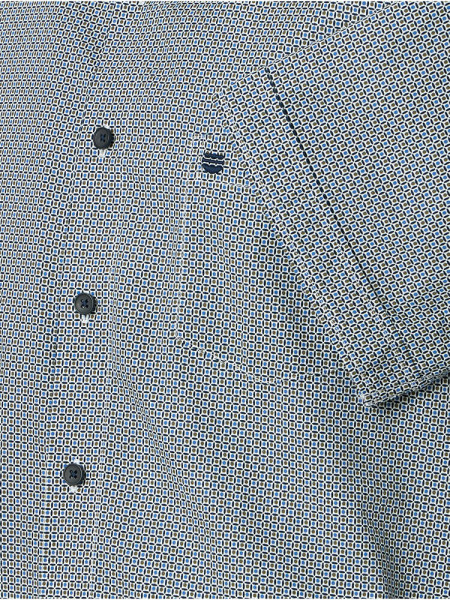 REDMOND Comfort Fit Camisa Antracita Kent Print - Vista 2