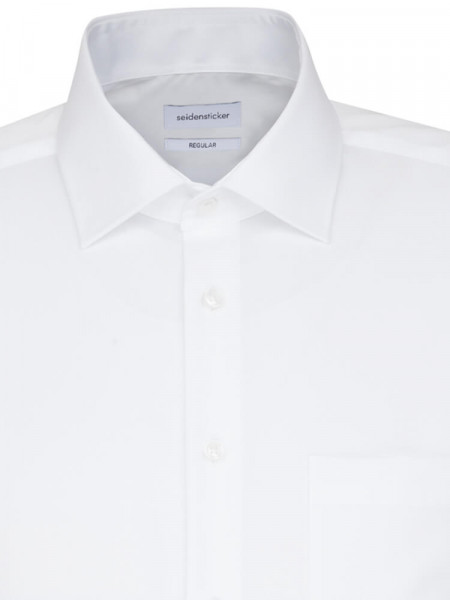 SEIDENSTICKER Regular Fit Camisa Blanco Business Kent Popeline - Vista 2