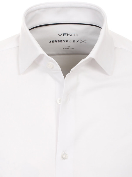 VENTI Slim Fit Camisa Blanco Kent Jersey - Vista 1
