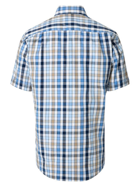 REDMOND Comfort Fit Camisa Azul claro Kent Struktur
