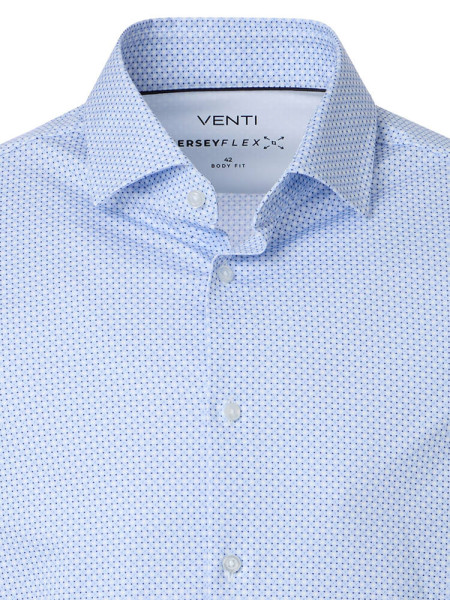 VENTI Slim Fit Camisa Azul claro Kent Jersey - Vista 1