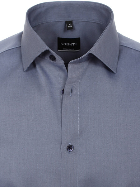 VENTI Regular Fit Camisa Azul medio Kent Twill - Vista 1