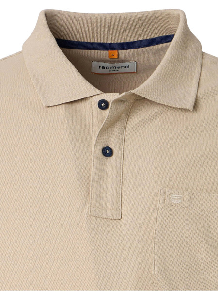 REDMOND Polo Beige claro Piqué - Vista 1