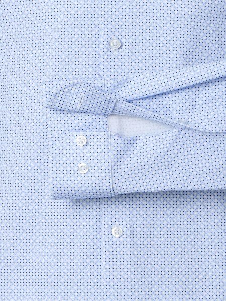 VENTI Slim Fit Camisa Azul claro Kent Jersey - Vista 2