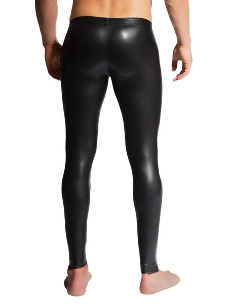 MANSTORE Regular Fit Negro Microfaser