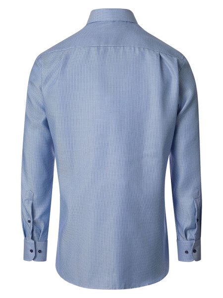 VENTI Comfort Fit Camisa Azul medio Kent Struktur