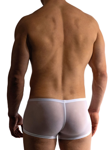 MANSTORE Regular Fit Blanco Microfaser