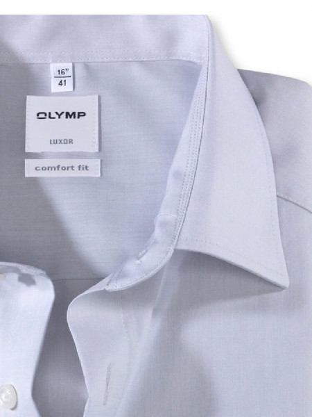 OLYMP Comfort Fit Camisa Beige claro New Kent Chambray