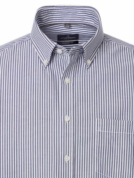 CASAMODA Comfort Fit Camisa Azul oscuro Button-Down Easy Care  - Vista 1