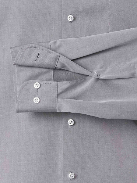 VENTI Regular Fit Camisa Gris claro Kent Twill - Vista 2