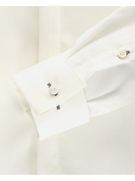 VENTI Regular Fit Camisa Beige claro Kent Popeline - Vista 2