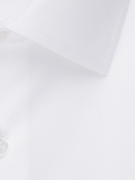 SEIDENSTICKER Regular Fit Camisa Blanco Business Kent Struktur - Vista 3