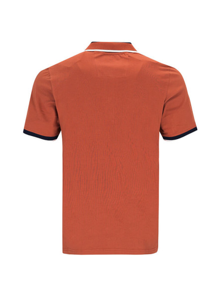 TOM RIPLEY Polo Naranja Extrafeine Qualität