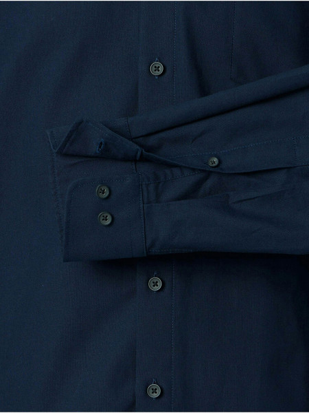 REDMOND Comfort Fit Camisa Marina Button-Down Fein Oxford - Vista 2
