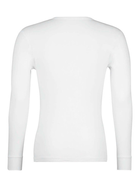 HUBER Regular Fit Blanco Feinripp