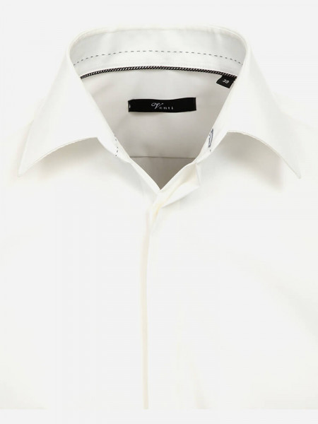 VENTI Regular Fit Camisa Beige claro Kent Popeline - Vista 1