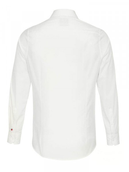 PURE Slim Fit Camisa Beige claro Kent Popeline