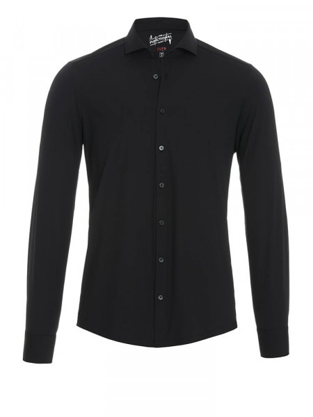 PURE Extra Slim Fit Camisa Negro Haifisch Jersey - Vista 1