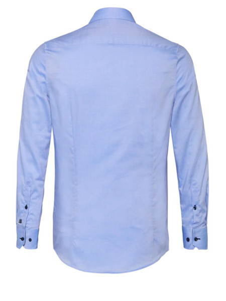 PURE Slim Fit Camisa Azul claro Haifisch Easy Care