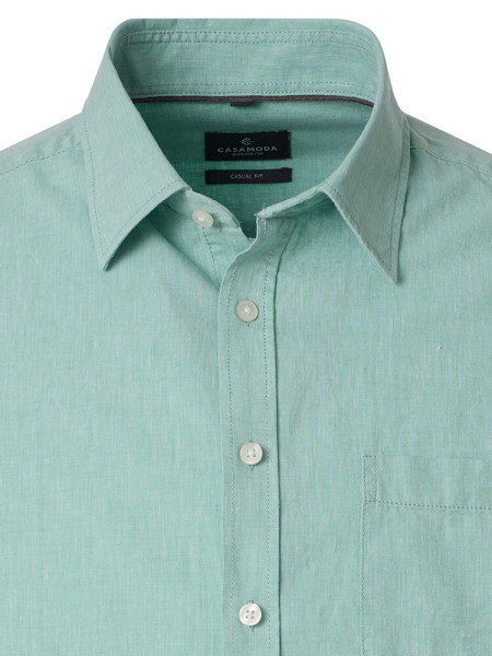CASAMODA Comfort Fit Camisa Verde Kent Easy Care  - Vista 1