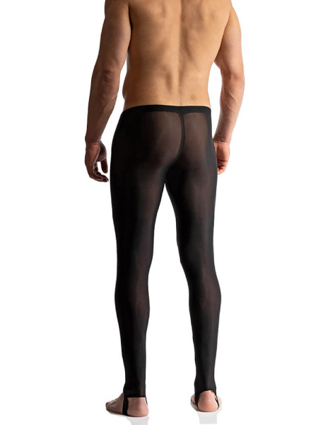 MANSTORE Regular Fit Negro Microfaser