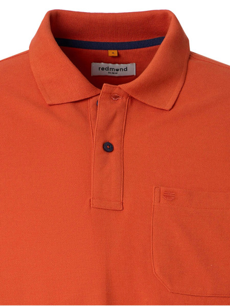 REDMOND Polo Naranja Piqué - Vista 1