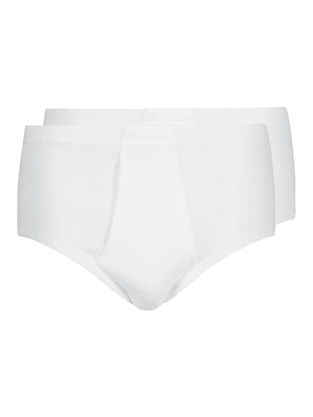 slip deportivo con abertura HUBER Cotton 2 Pack Double Rib