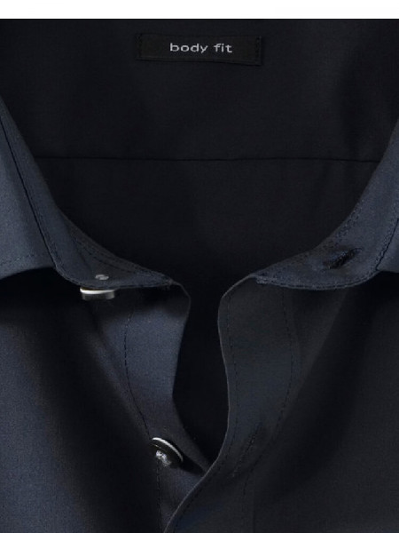 OLYMP Slim Fit Camisa Marina New York Kent Uni Stretch - Vista 1