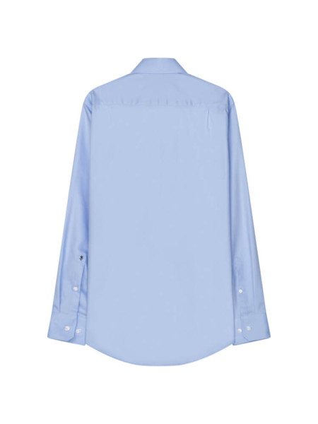 SEIDENSTICKER Regular Fit Camisa Azul claro Business Kent Twill