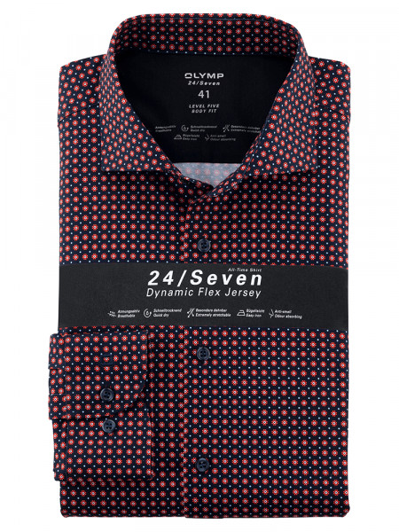 Camisa de jersey OLYMP Level Five 24/Seven body fit