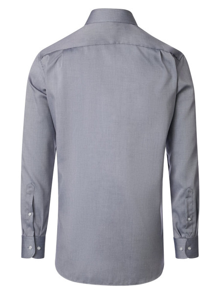 VENTI Comfort Fit Camisa Azul humo Button-Down Fein Oxford