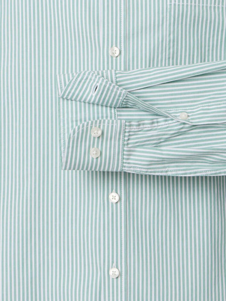 CASAMODA Regular Fit Camisa Verde Button-Down Easy Care  - Vista 2