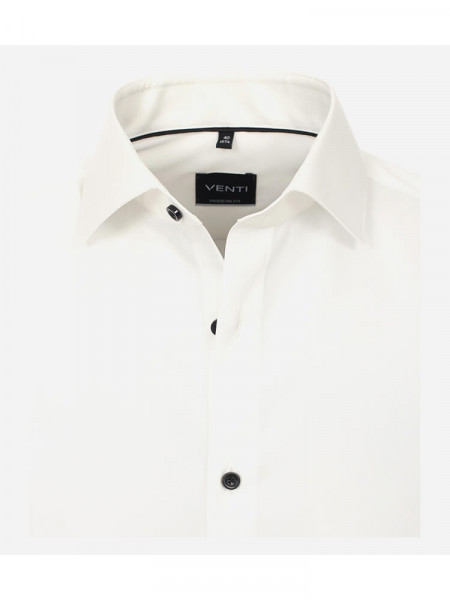 VENTI Regular Fit Camisa Beige claro Kent Popeline - Vista 1