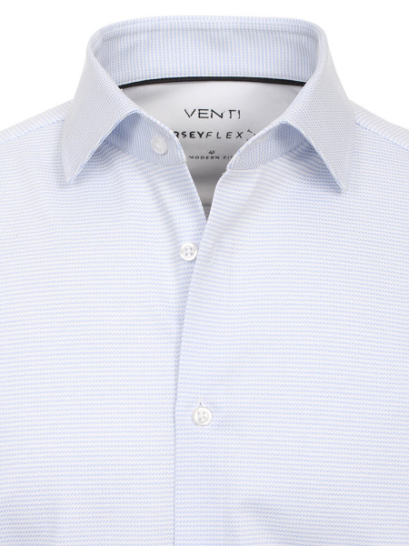 VENTI Regular Fit Camisa Azul claro Kent Jersey - Vista 1