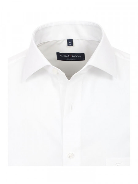CASAMODA Regular Fit Camisa Blanco Kent Popeline - Vista 1