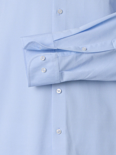 VENTI Comfort Fit Camisa Azul claro Kent Jersey - Vista 2