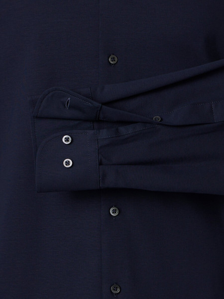 VENTI Comfort Fit Camisa Azul oscuro Kent Jersey - Vista 2