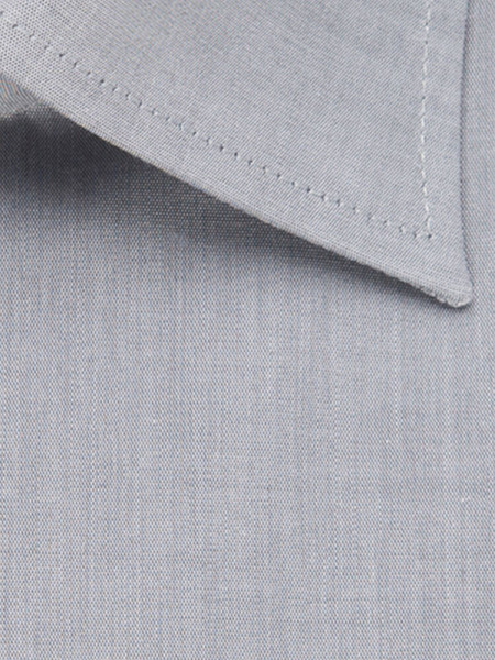 SEIDENSTICKER Regular Fit Camisa Gris Business Kent Chambray - Vista 3