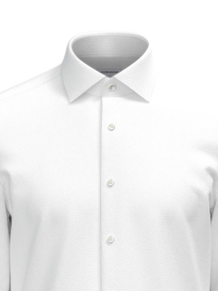 SEIDENSTICKER Extra Slim Fit Camisa Blanco New Kent Satin  - Vista 2