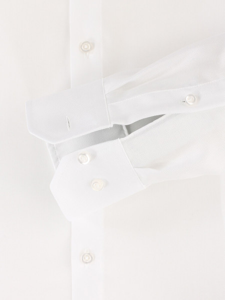 VENTI Regular Fit Camisa Blanco Stehkragen Popeline - Vista 2