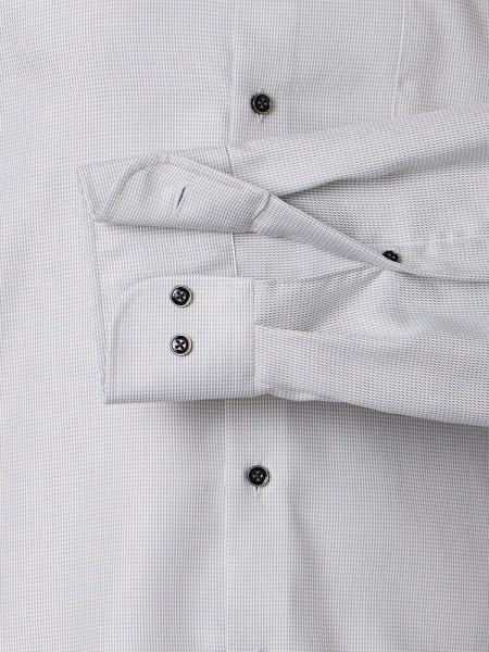 VENTI Comfort Fit Camisa Gris claro Kent Struktur - Vista 2