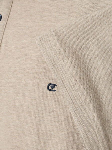 CASAMODA Polo Beige claro Extrafeine Qualität - Vista 2