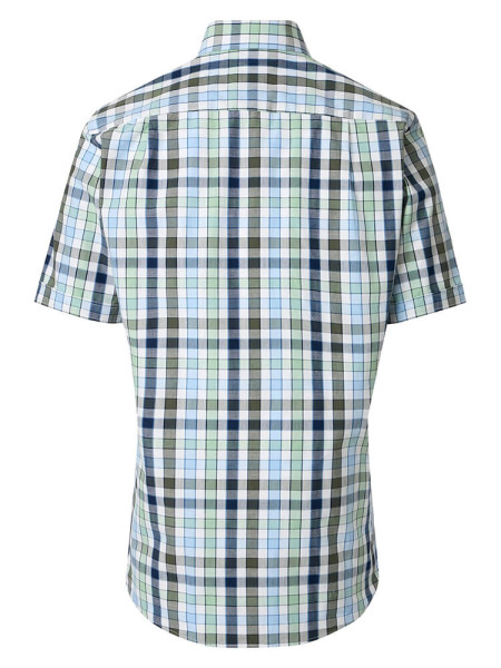 REDMOND Comfort Fit Camisa Verde Kent Struktur