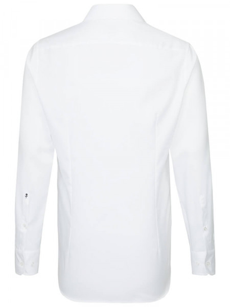 SEIDENSTICKER Tailored Fit Camisa Blanco Business Kent Struktur